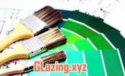 painting powder coated aluminium windows